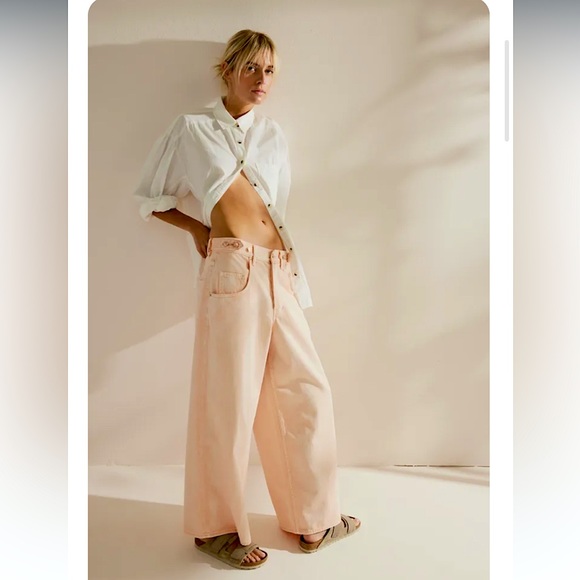 NWT Free People We The Free Electric Feels Jeans 32 $128 - Picture 1 of 12